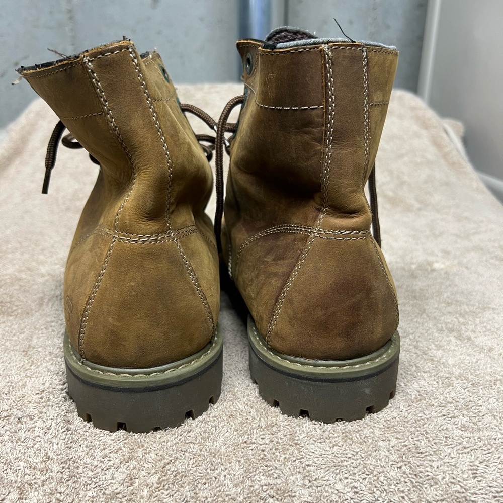 Skechers Men's Tan Leather Boots - Picture 3 of 4